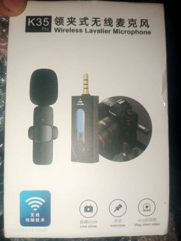 wireless Microphone k35 pro 0