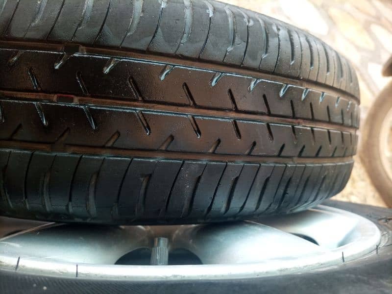 tyres and rims 155/65R14 4