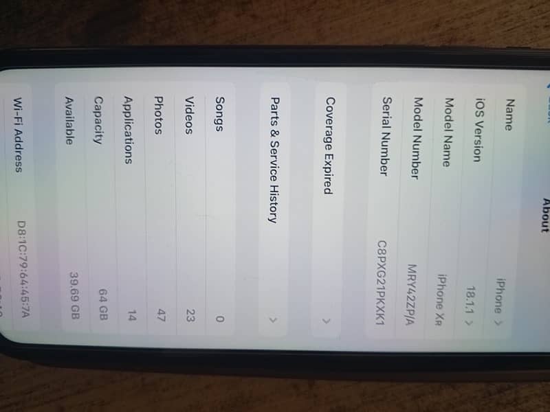 iphone xr 64 gb fine condition 6