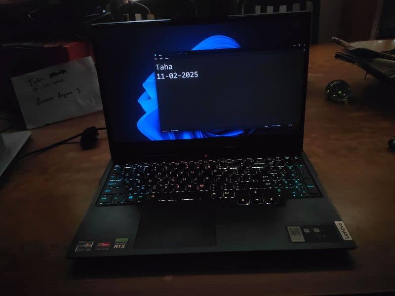 Lenovo Legion 5 rtx 3050ti Ryzen 7 5800h 4