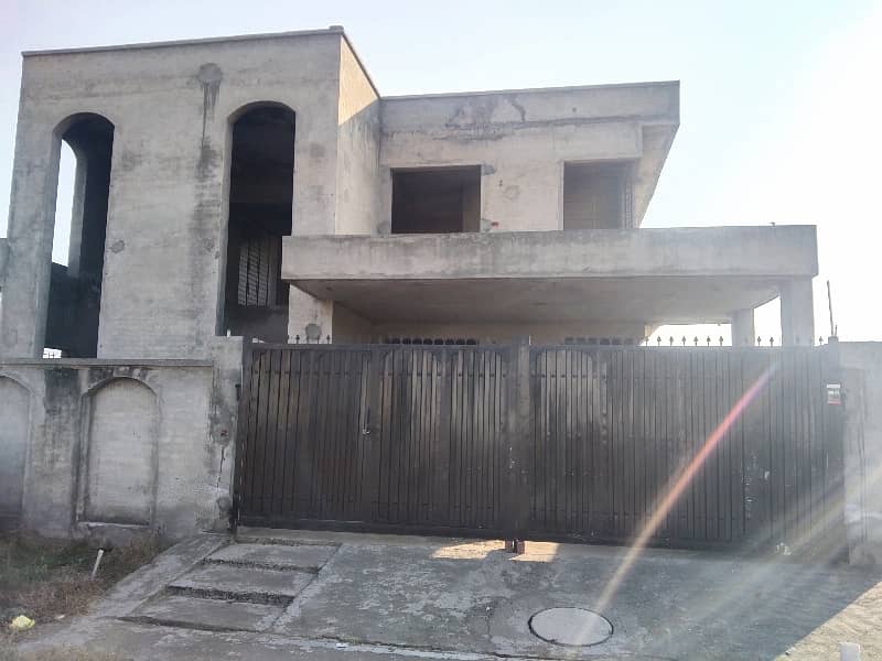 18 Marla Double Story Grey Structure Available for Sale in Bankers Avenue Bedian Road Lahore 0