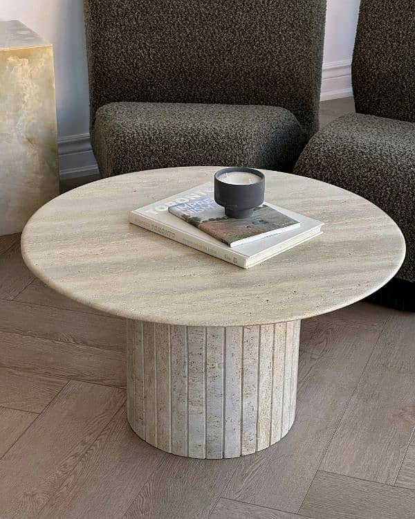 Luxury Travertine, Marble & Onyx Tables  Elegant Designs 7