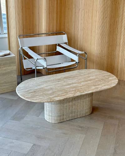 Luxury Travertine, Marble & Onyx Tables  Elegant Designs