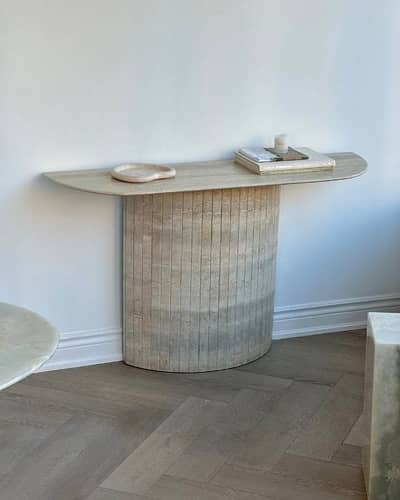 Luxury Travertine, Marble & Onyx Tables  Elegant Designs