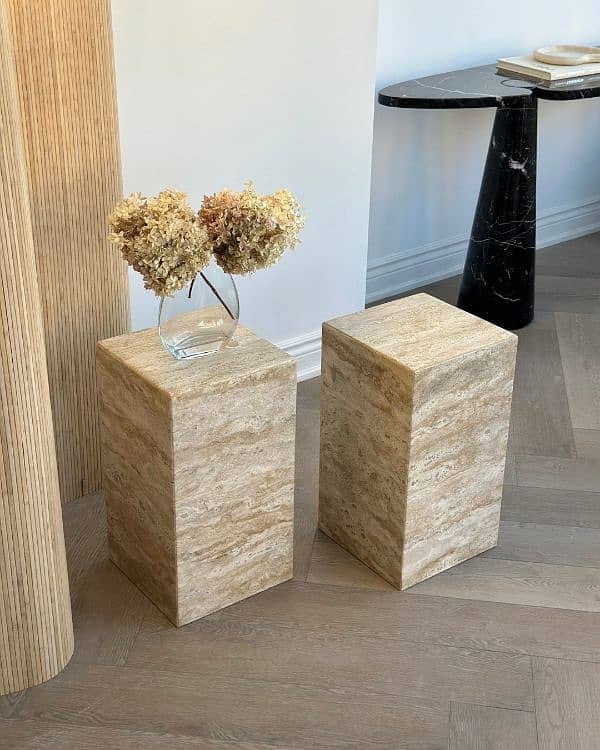 Luxury Travertine, Marble & Onyx Tables  Elegant Designs 15