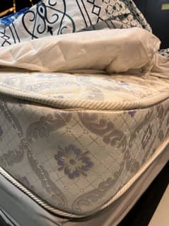 Spring Eurolux KING 8inch Mattress (Hardly Used, No Dent)