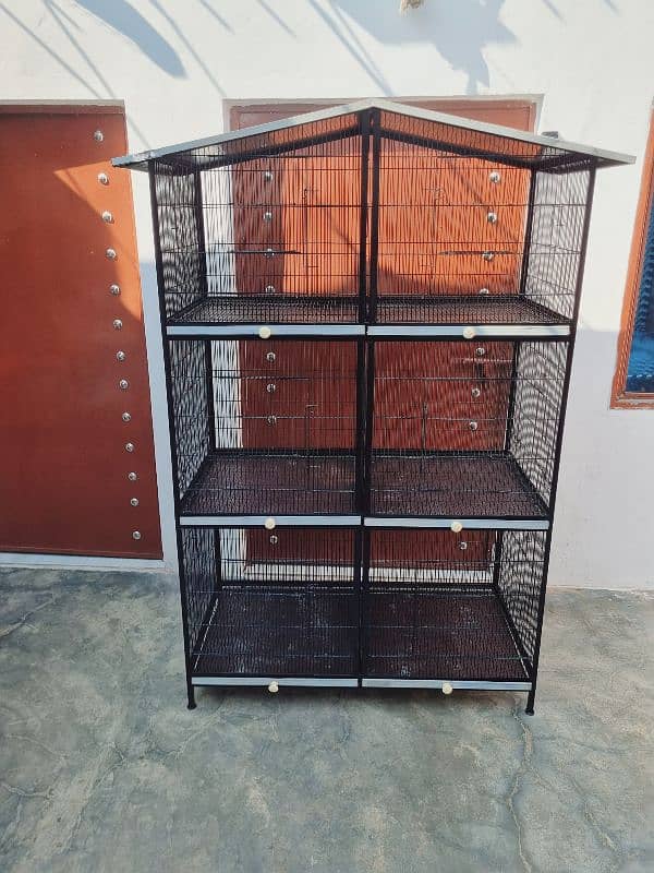 Parrot Cage Love Birds Cage Parrot Cage iron 5