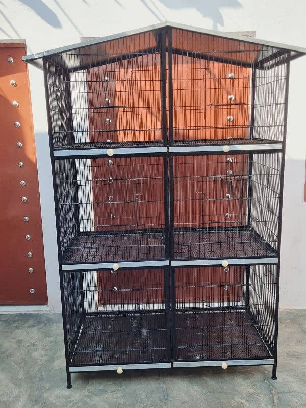 Parrot Cage Love Birds Cage Parrot Cage iron 6