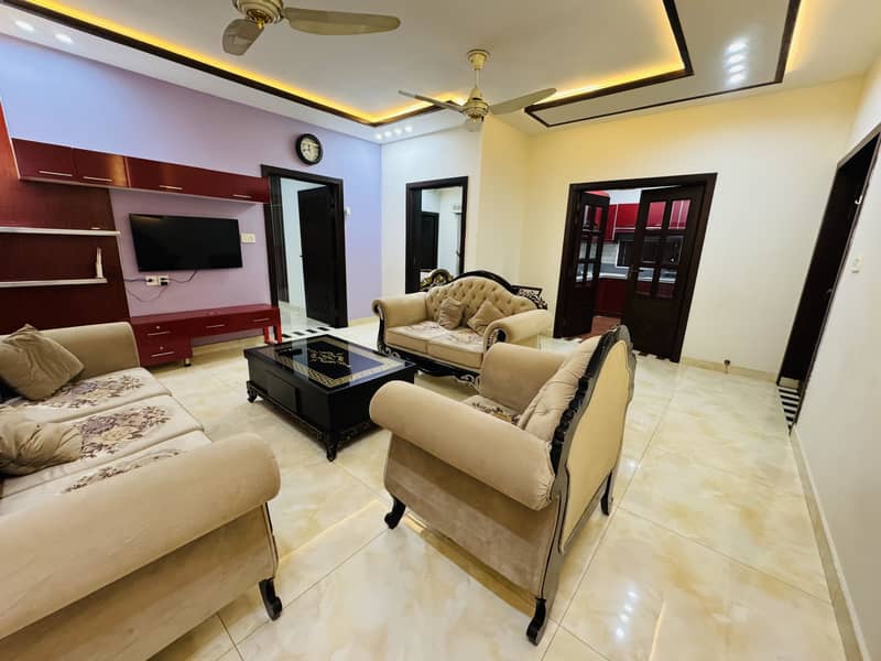 10 Marla Upper Portion Full Furnished For Rent Bahria Town Lahore 0