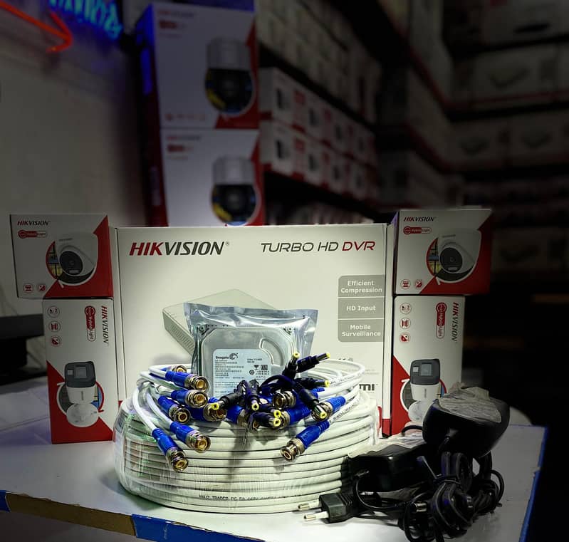 cctv Hikvision | Color Security Cameras | AR Traders Hall Road LHR 3