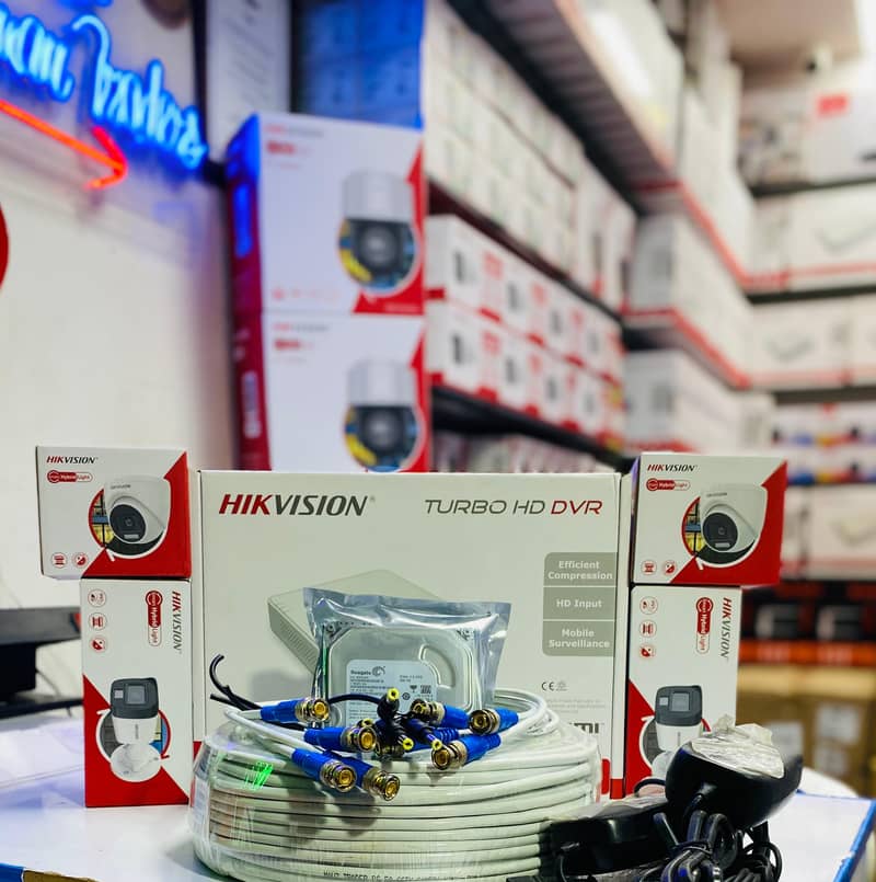 cctv Hikvision | Color Security Cameras | AR Traders Hall Road LHR 5