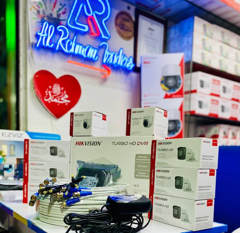 cctv Hikvision | Color Security Cameras | AR Traders Hall Road LHR 1