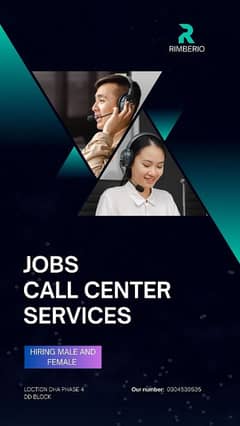 Call center male and female experience and fresher