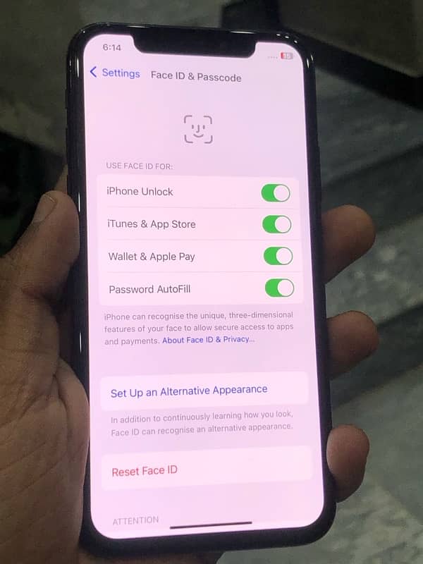 iPhone X 64 Gb With box PTA Approve 4