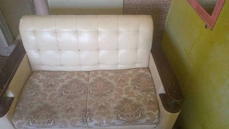 2 siter sofa set in leather 1