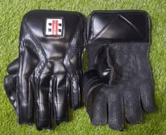 KEEPER GLOVES--//GRAY-NICALLS//