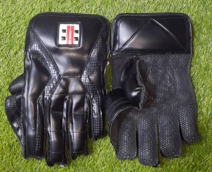 KEEPER GLOVES--//GRAY-NICALLS// 0