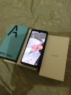 oppo a16e 4/64 with box PTA approved