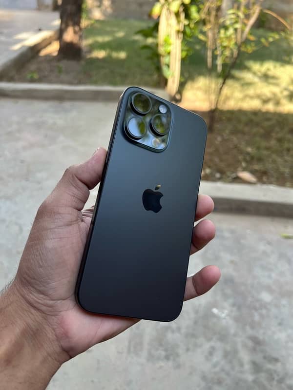 Iphone 15 pro max JV 256GB Black color 1