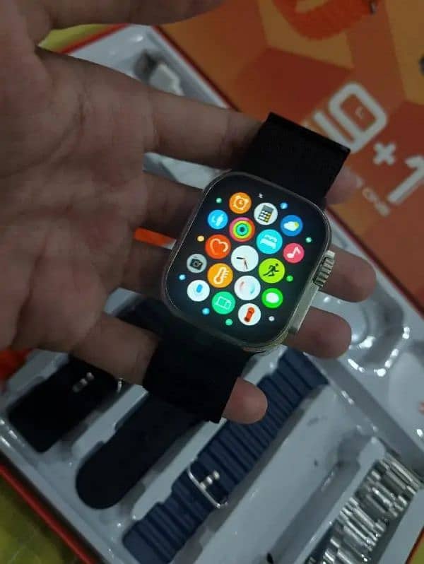 Z60 ultra smart watch with 8 straps 1