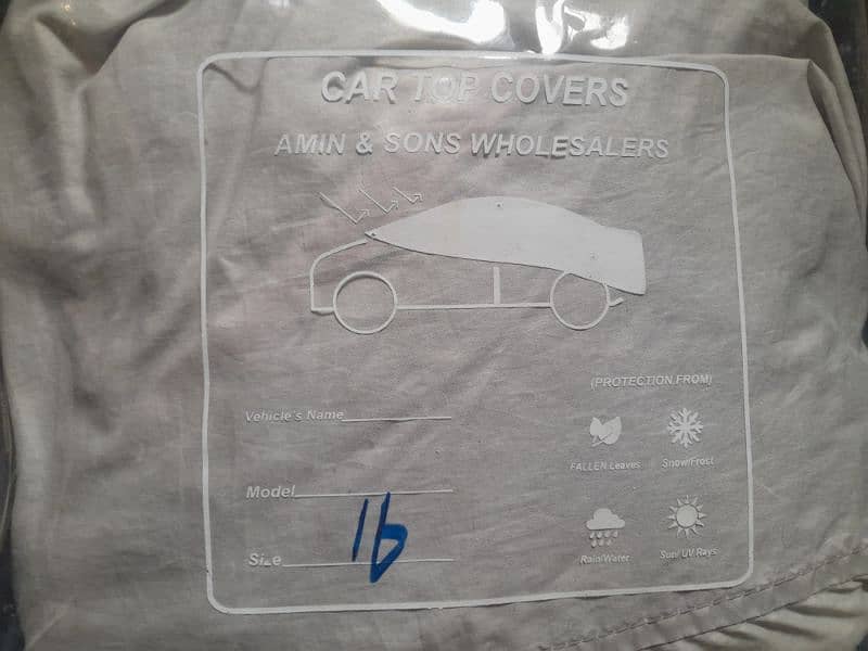 Car cover sheet for Prius, Axio, Corolla, Civic, Xli and Gli 1