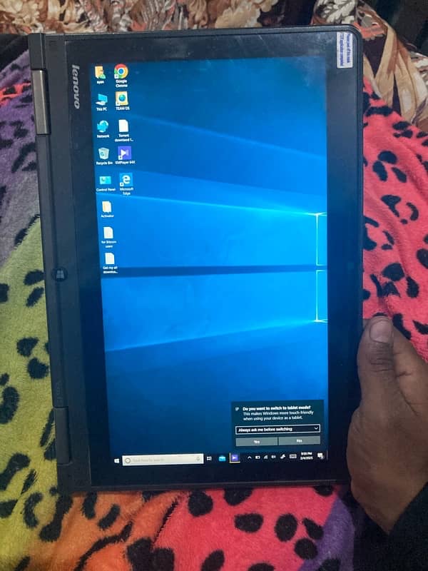 lenovo thainkpad core i5 4gb/512gb with touch screen 10/10 5