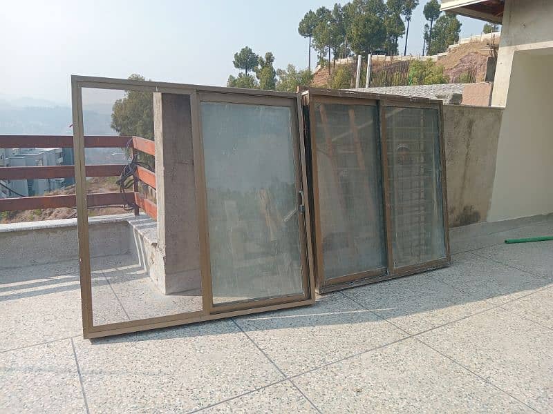 Almost new Aluminium windows for sale 2