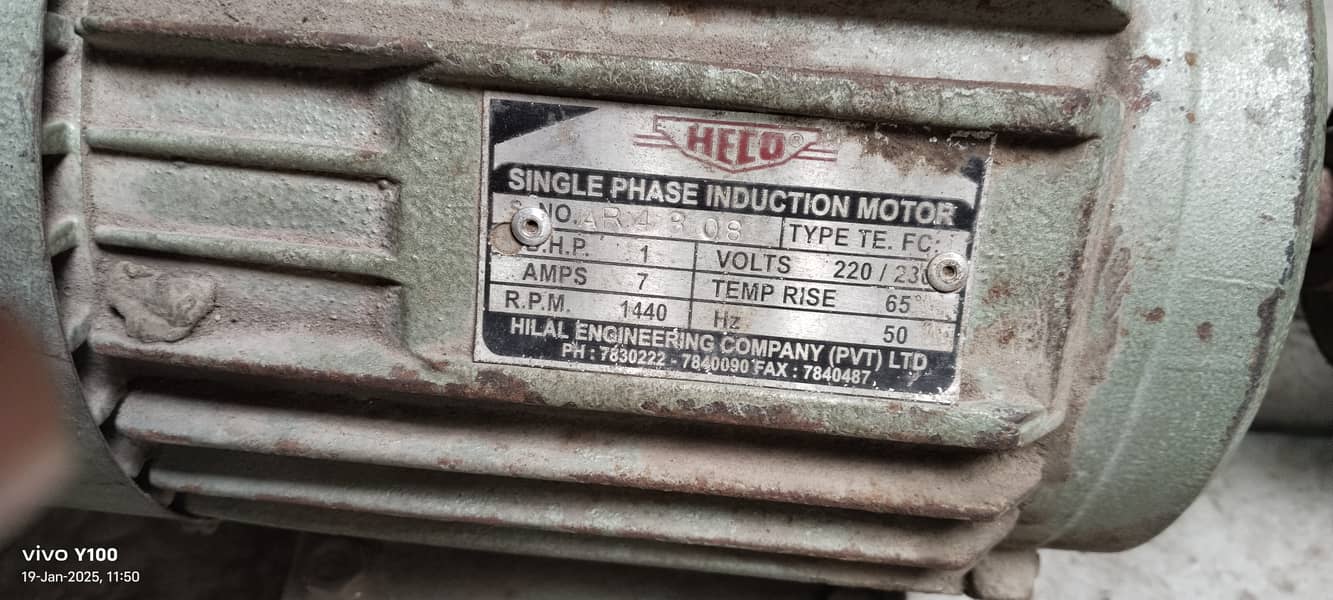 induction motor company hp 3