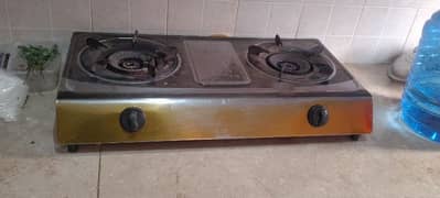 gas slender with automatic stove