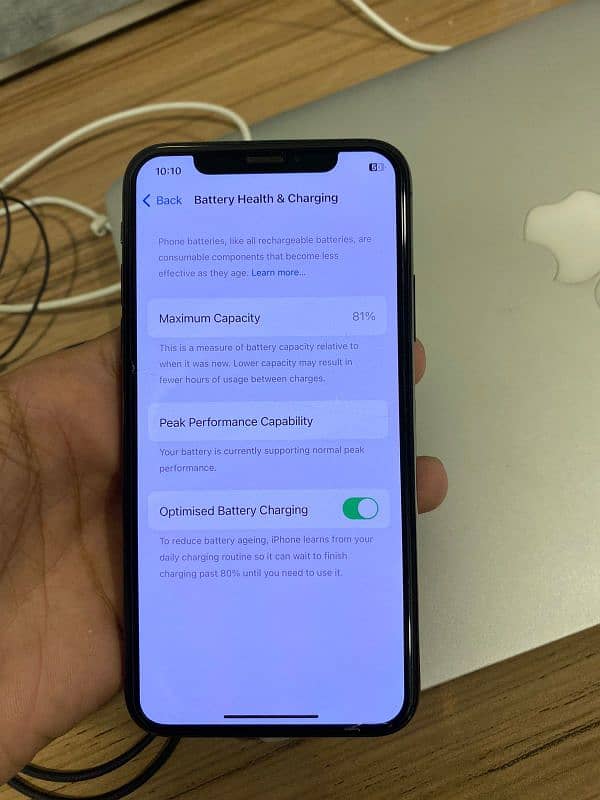 Iphone XS Black Color 256 gb 2