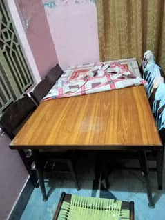 dining table 8 chairs ky sath