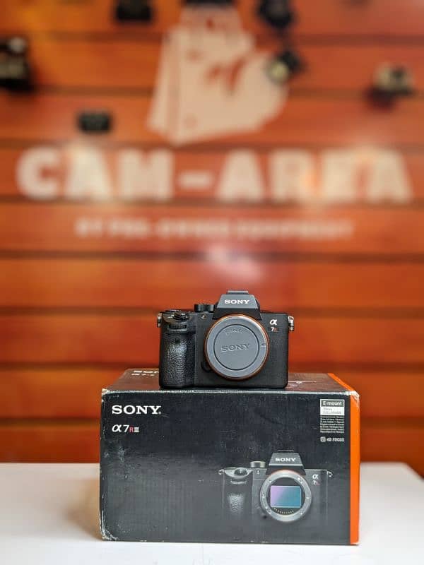 Sony A7Riii, Complete box, Import Unit, Sony Mirrorless cameras 0