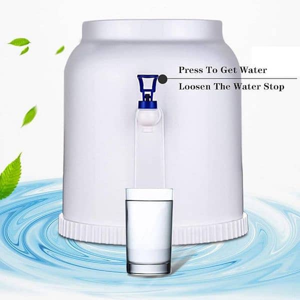 Compact White ABS Plastic Water Dispenser -Stylish And Functional 2