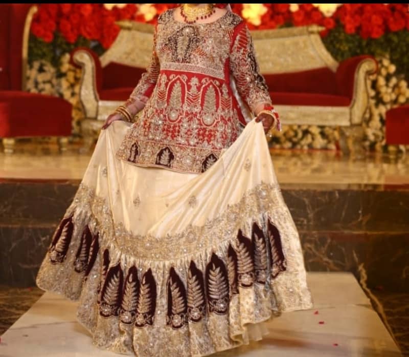 Bridal lahga new trending on ajistani lenga 0