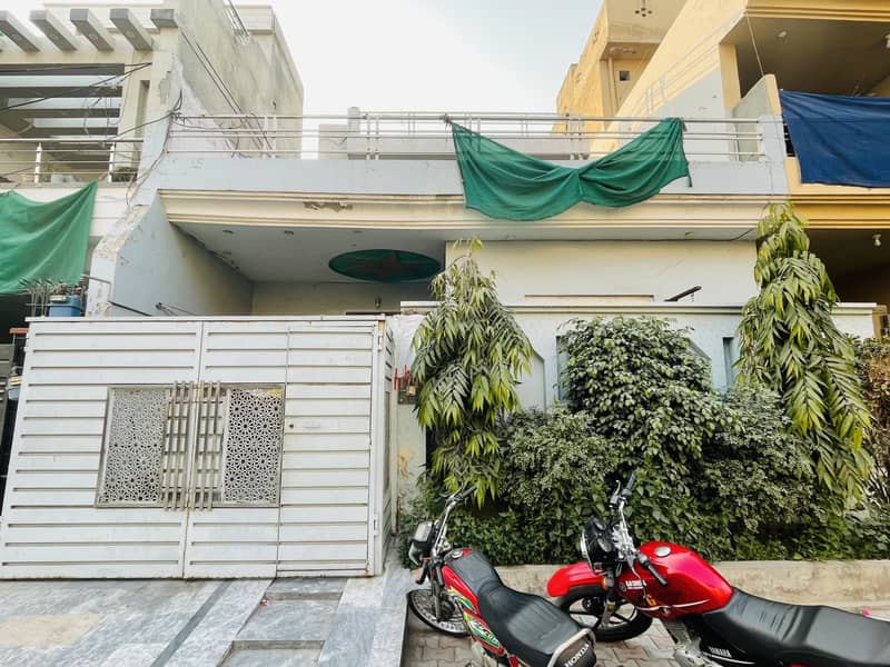 SIX MARLA DOUBLE STOREY HOUSE AVAILABLE FOR SALE IN MARGHZAR COLONY PRIME LOCATION 0