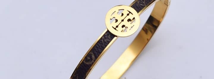 stainless steel golden handcuff,catier&tory burch 2