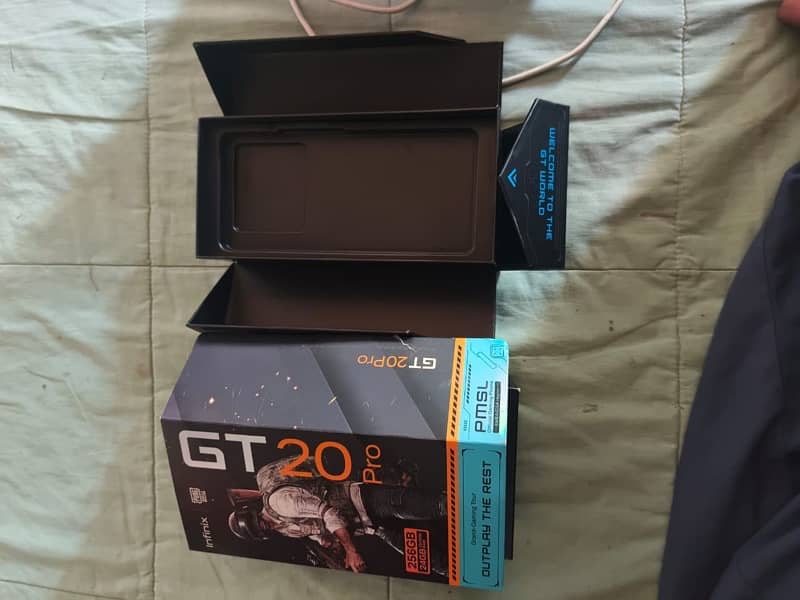 infinix GT 20 Pro  24/256 with all box and accessories 2