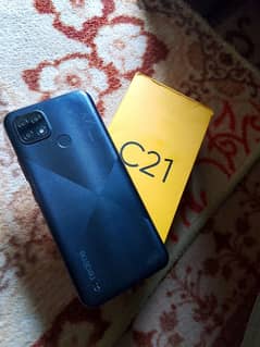 Realme C21 3gb Ram 32gb rom PTA approved with box and charger