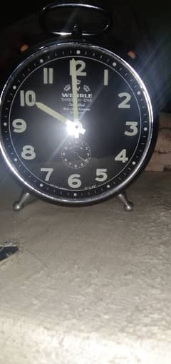 Wehrle 3 in1 Time Piece Made by West Germany 03335509587