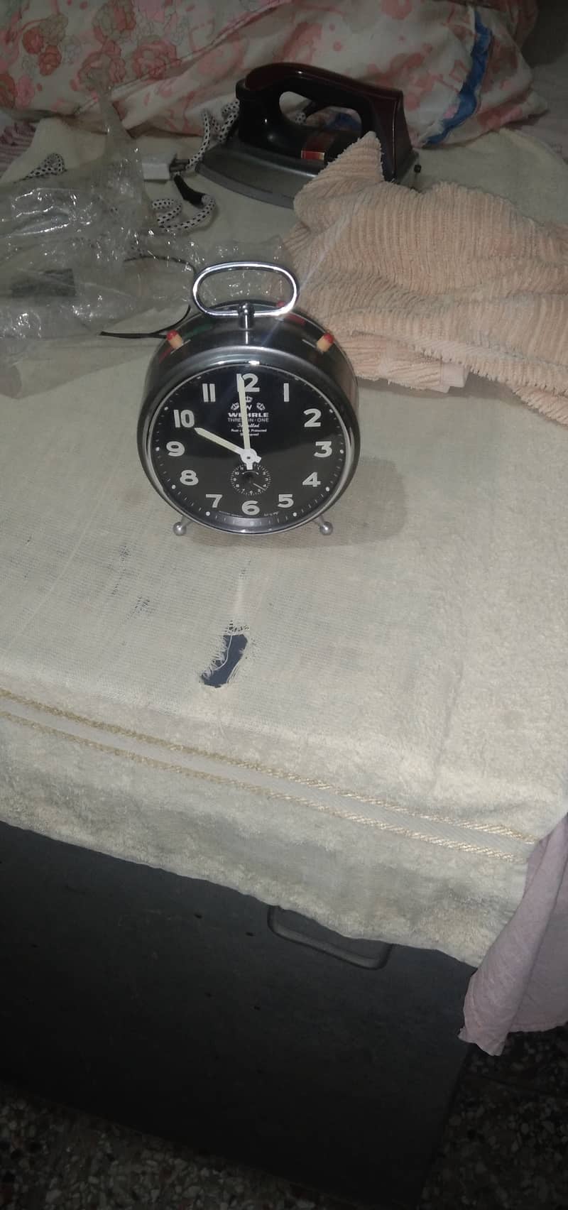 Wehrle 3 in1 Time Piece Made by West Germany 03335509587 2