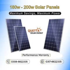 180w - 200w Solar System with Installation