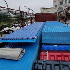 Upvc sheet/Plastic Sheet/Roofing sheet/kaprail sheet/Fiber glass shee