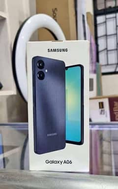 samsung A06 4 /128 box pack