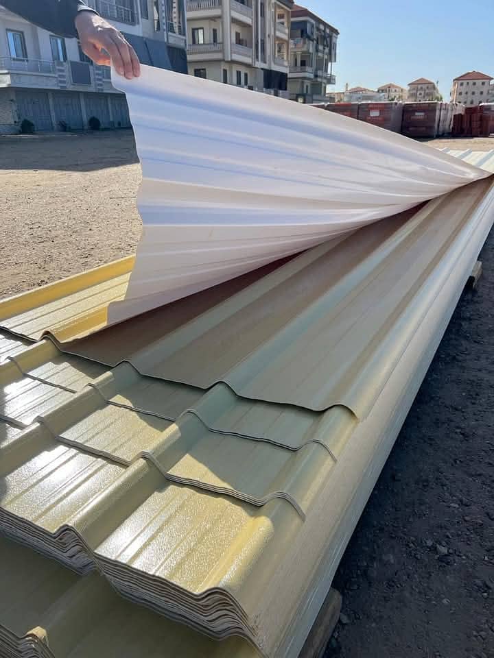 Upvc sheet/Plastic Sheet/Roofing sheet/kaprail sheet/Fiber glass shee 14