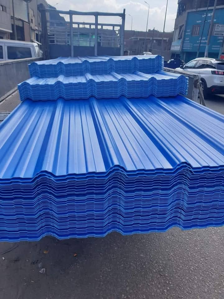 Upvc sheet/Plastic Sheet/Roofing sheet/kaprail sheet/Fiber glass shee 16