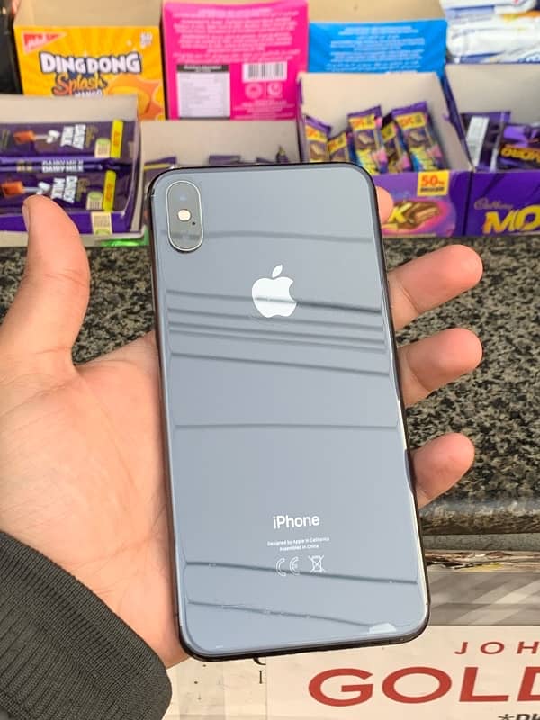 iphone xs max (256)gb pta aproved 0