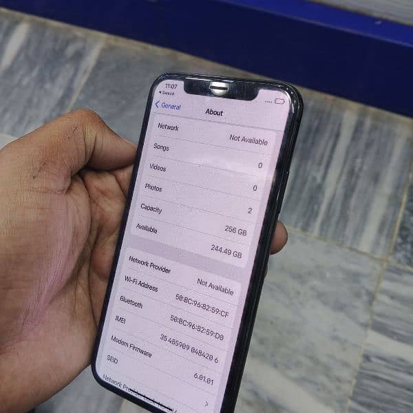 Iphone X waterpack 256Gb 6