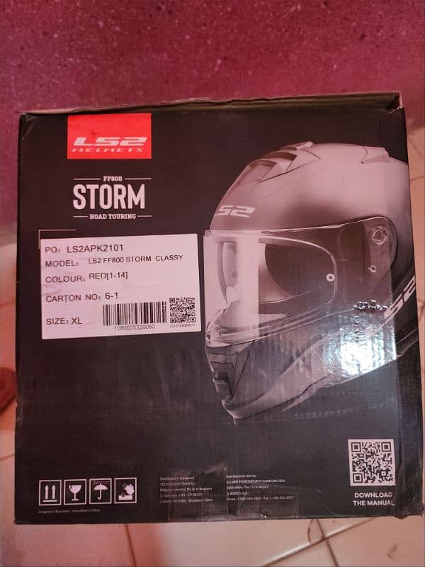 Ls2 strome dual visor helmet 8