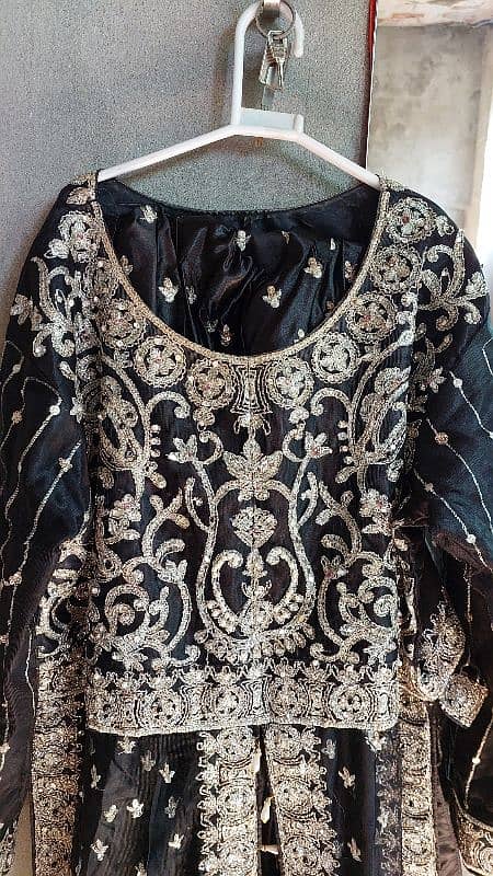 Lehnga لہنگا black premium quality. 1