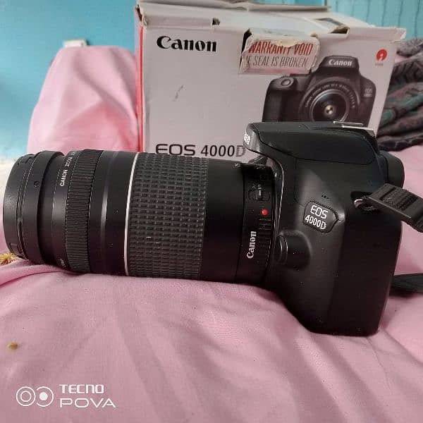 CANON D4000 WITH 75TO300 LENS 9